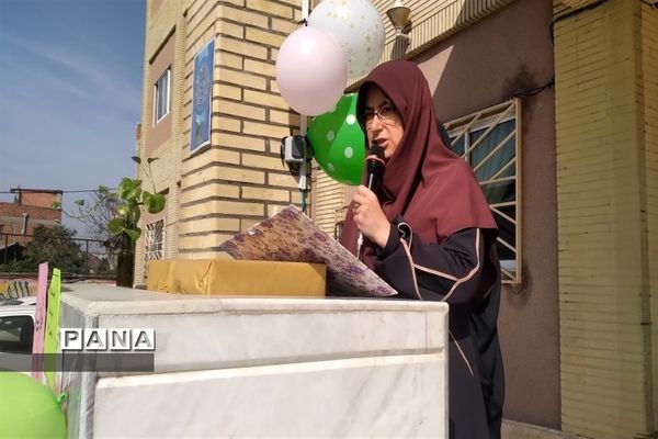 جشن میلاد امام زمان در هنرستان شاهد قائمشهر