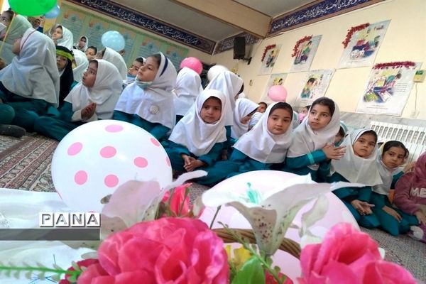 مراسم جشن نیمه شعبان در دبستان مطهره بیرجند