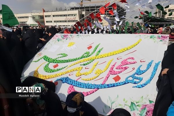 تجمع منتظران ظهور امام عصر (عج)  در مشهد