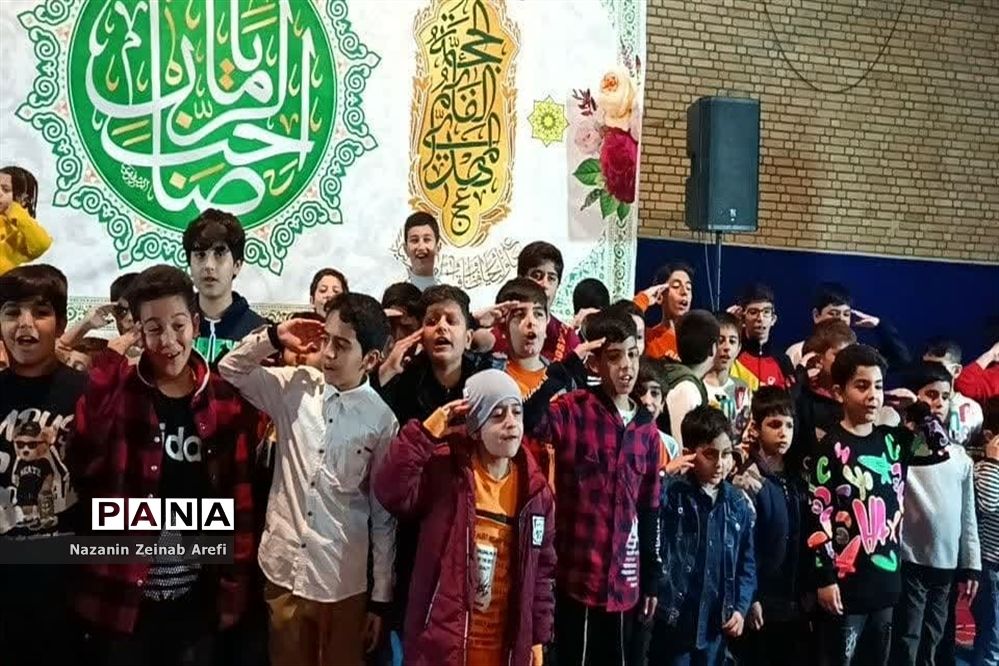 مراسم جشن نیمه شعبان در سالن ورزشی نواب اسلامشهر