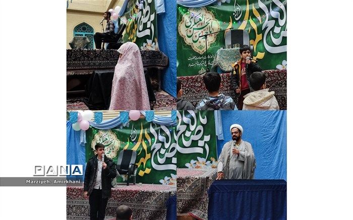 برگزاری جشن مهدوی در مسجد سلمان فارسی منظریه