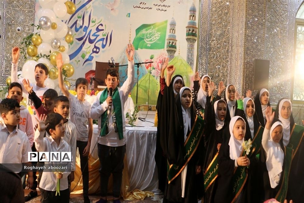 جشن نیمه شعبان در آستان مقدس امامزاده بی بی سکینه صفادشت