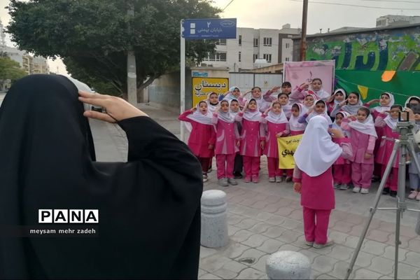 ایستگاه صلواتی به مناسبت  میلاد حضرت مهدی موعود (عج) در بوشهر
