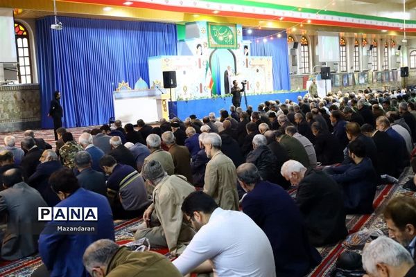 اقامه نماز جمعه در شهرستان ساری