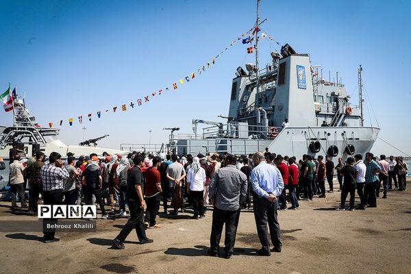 بازدید دانش‌آموزان سمپاد از مراکز مهم نظامی، دفاعی و پالایشگاه ستاره خلیج‌فارس استان هرمزگان