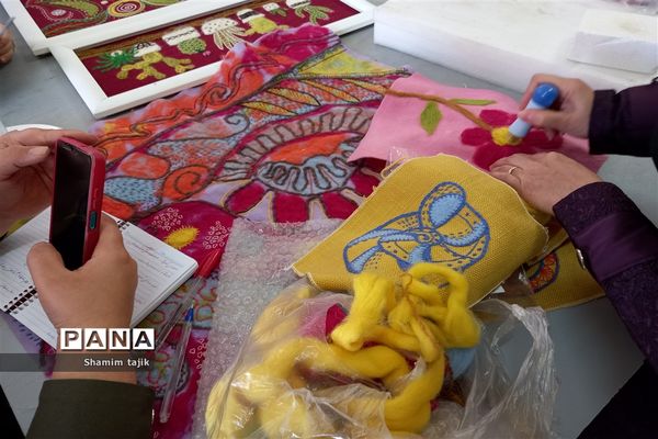 برگزاری کارگاه کچه‌دوزی در جوادآباد