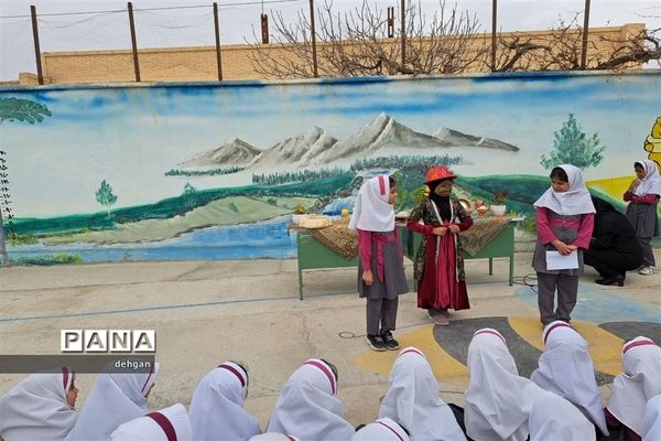 استقبال از نوروز باستانی و برگزاری اردوی درون مدرسه‌ای در دبستان ارشاد خاتم