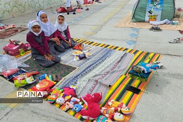 استقبال از نوروز باستانی و برگزاری اردوی درون مدرسه‌ای در دبستان ارشاد خاتم