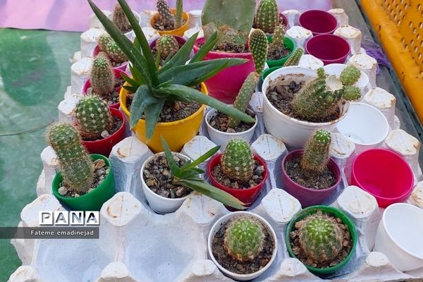 برپایی بازاچه جشنواره خوارزمی در دبیرستان آزاده رودهن