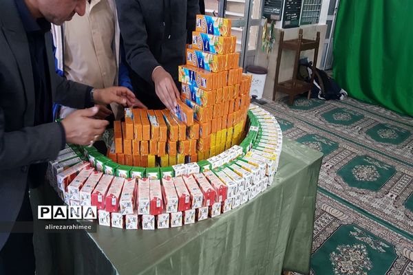 برگزاری آیین نمادین جشن تکلیف دانش‌آموزان پسر شهرستان فیروزکوه