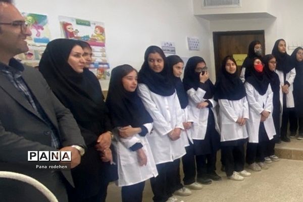 افتتاح اتاق بهداشت در مدرسه مهرآفرین رودهن