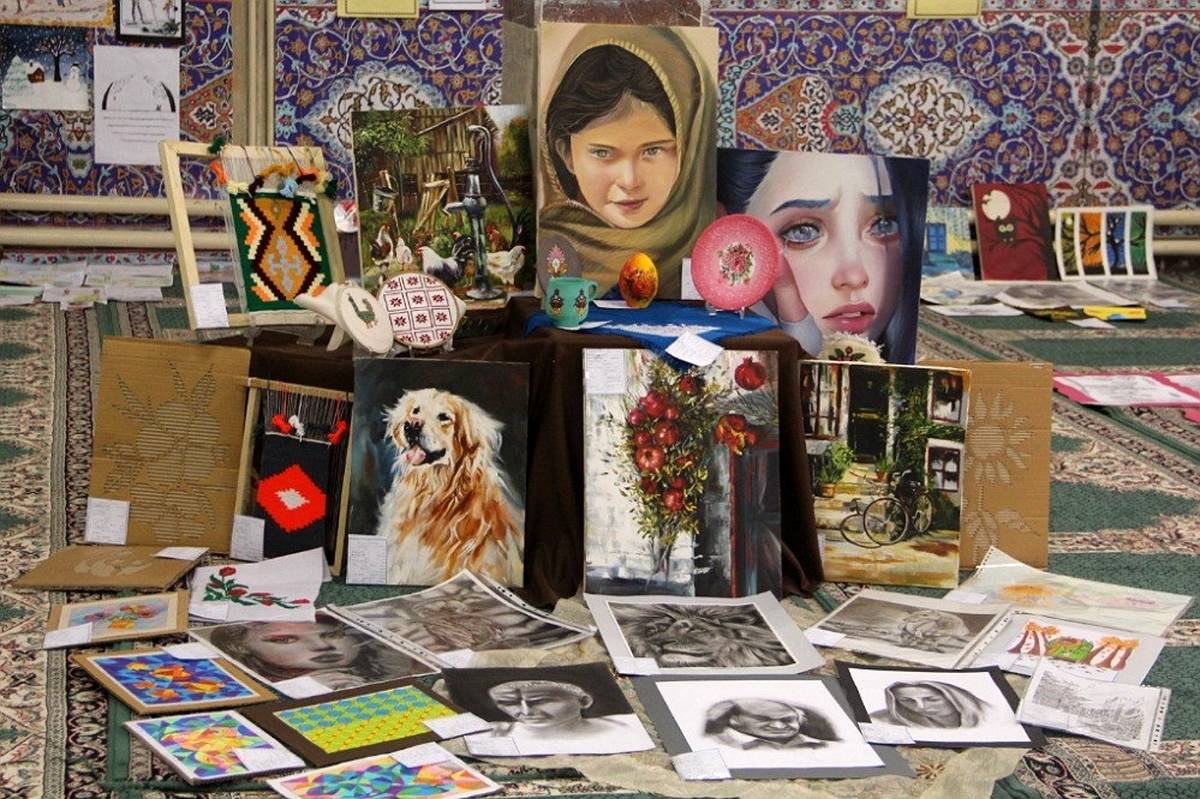 داوری آثار مسابقه فرهنگی هنری «امید فردا» در ناحیه یک شهرری