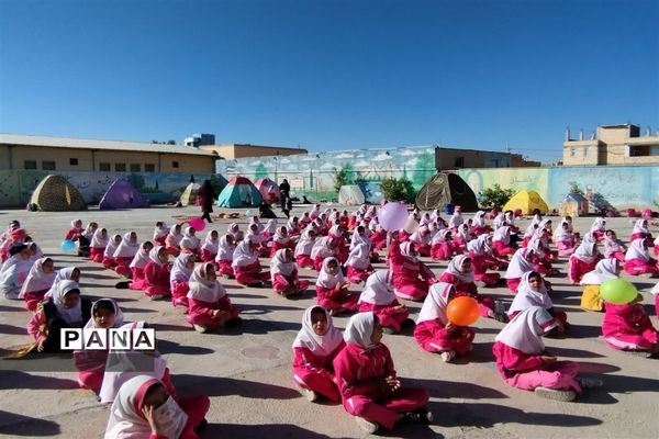 برگزاری اعیاد شعبانیه در دبستان فاطمیه شهرستان خاتم