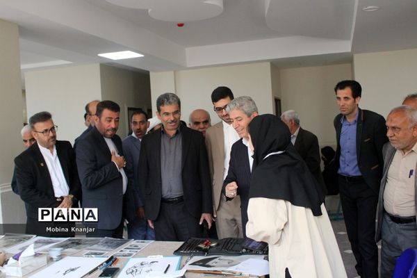 نمایشگاه دستاوردهای حوزه معاونت پرورشی و فرهنگی و سازمان دانش‌آموزی استان بوشهر