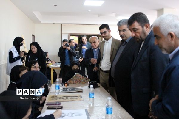 نمایشگاه دستاوردهای حوزه معاونت پرورشی و فرهنگی و سازمان دانش‌آموزی استان بوشهر