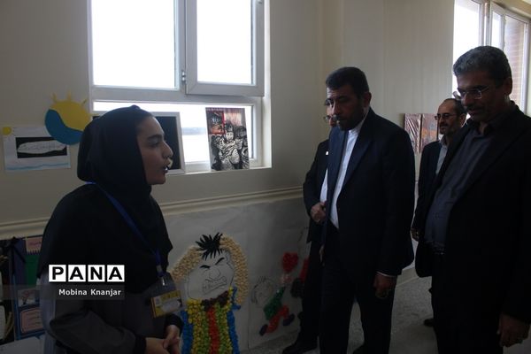 نمایشگاه دستاوردهای حوزه معاونت پرورشی و فرهنگی و سازمان دانش‌آموزی استان بوشهر