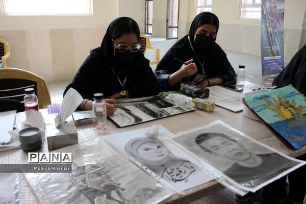 نمایشگاه دستاوردهای حوزه معاونت پرورشی و فرهنگی و سازمان دانش‌آموزی استان بوشهر