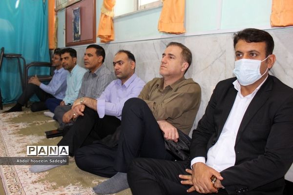 آیین تجلیل از همکاران خانواده معزز شهدای اداره‌کل آموزش و پرورش استان بوشهر