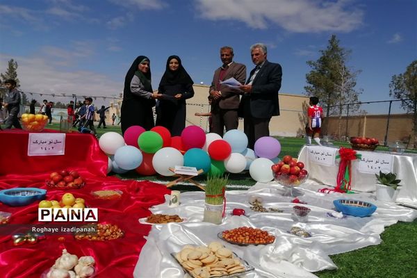تقدیر از همکاران دبستان شهید منتظرقائم در آستانه سال نو