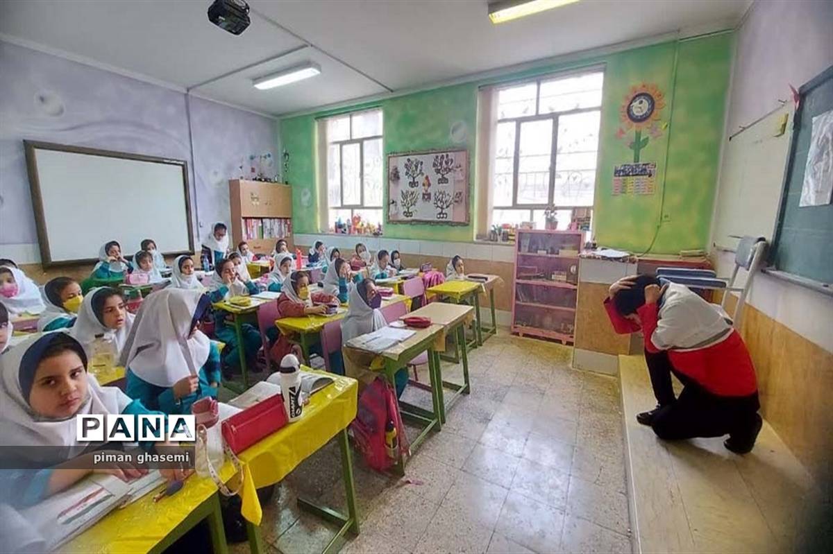 اجرای طرح همتا در مدارس ابتدایی آباده