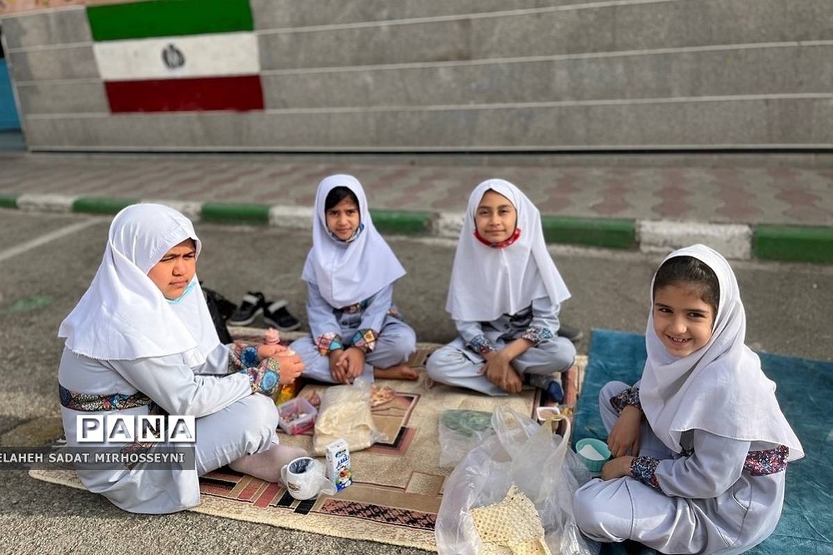 برگزاری طرح صبحانه سالم در دبستان دخترانه ایثار فشافویه