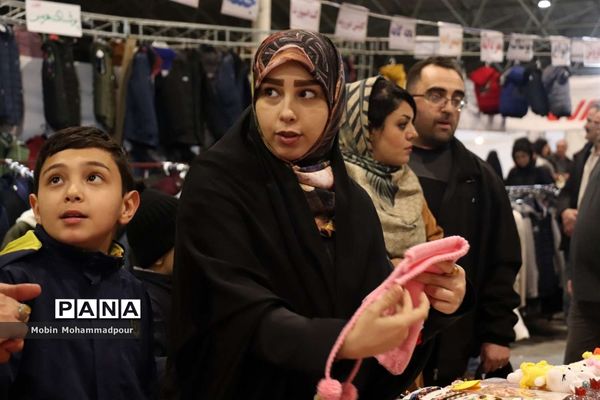 غرفه محصولات ایرانی اسلامی کانون‌های فرهنگی تربیتی در هفتمین نمایشگاه سراسری تجارت عمومی
