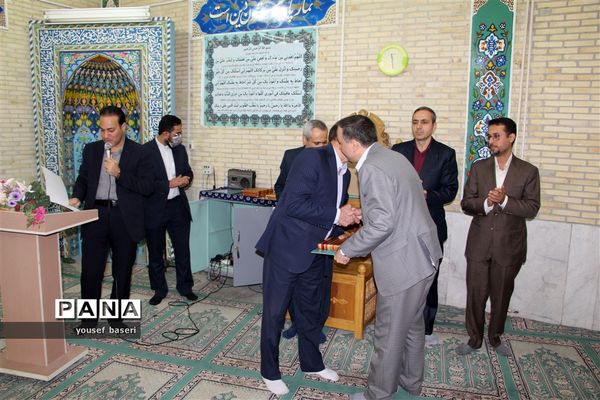 تکریم و معارفه معاونان آموزش ابتدایی، متوسطه و سوادآموزی اداره کل آموزش و پرورش استان یزد