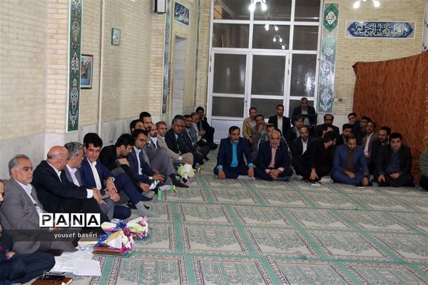 تکریم و معارفه معاونان آموزش ابتدایی، متوسطه و سوادآموزی اداره کل آموزش و پرورش استان یزد