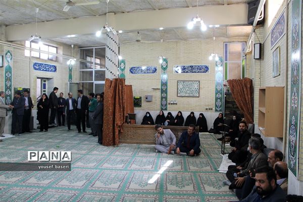 تکریم و معارفه معاونان آموزش ابتدایی، متوسطه و سوادآموزی اداره کل آموزش و پرورش استان یزد