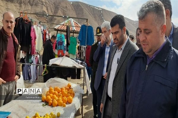 بازدید مسئولان شهرستان فیروزکوه از بازار عید