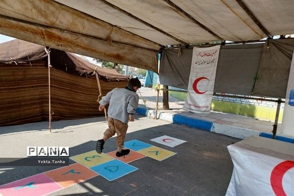 افتتاحیه پست راهنمایی مسافران نوروزی در پاکدشت