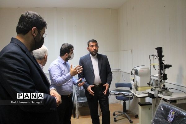 بازدید مدیرکل آموزش و پرورش استان بوشهر از درمانگاه شهدای فرهنگیان بوشهر