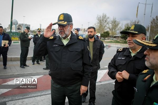 رزمایش اقتدار نوروزی فرماندهی انتظامی تهران بزرگ