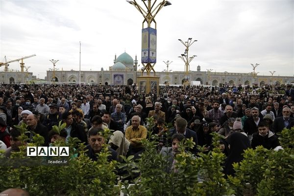 سخنرانی رهبر معظم انقلاب اسلامی در اجتماع زائران و مجاوران حرم مطهر رضوی