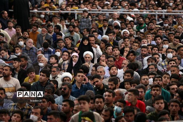 سخنرانی رهبر معظم انقلاب اسلامی در اجتماع زائران و مجاوران حرم مطهر رضوی