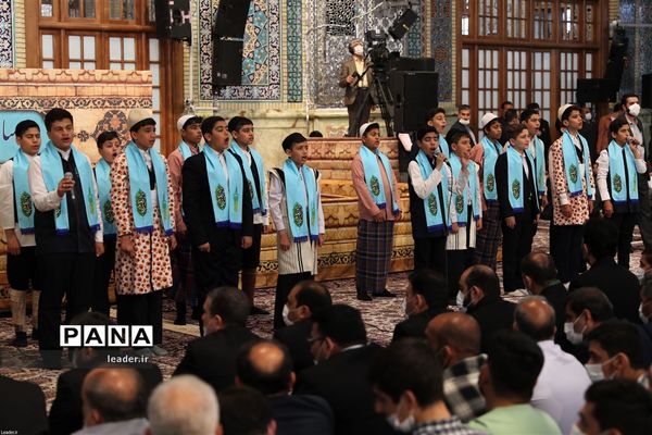 سخنرانی رهبر معظم انقلاب اسلامی در اجتماع زائران و مجاوران حرم مطهر رضوی