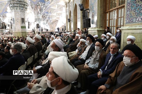 سخنرانی رهبر معظم انقلاب اسلامی در اجتماع زائران و مجاوران حرم مطهر رضوی