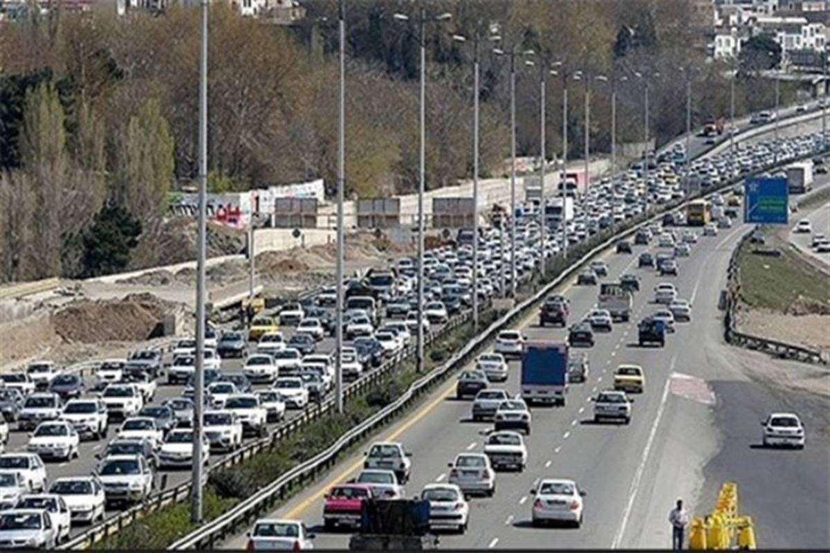 رشد 13 درصدی تردد وسایل نقلیه در جاده‌ها‌