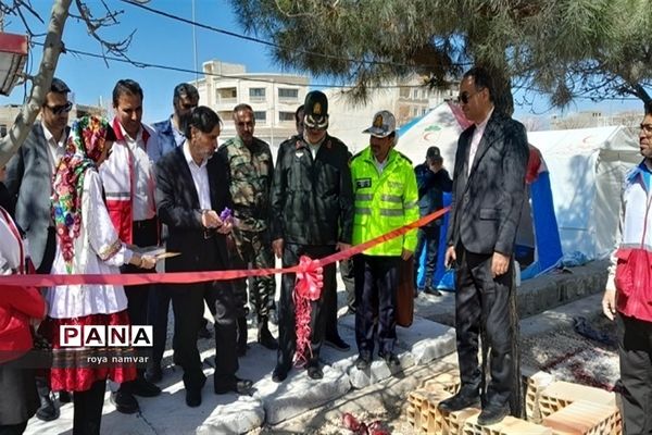 افتتاحیه طرح ایمنی و سلامت پایگاه هلال احمر شهرستان مانه و سملقان