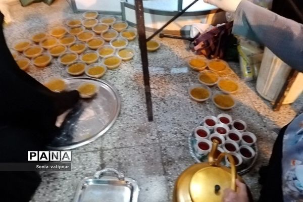 ضیافت افطاری در بهشت زهرای  تهران