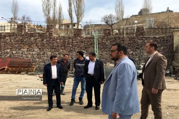 بازدید مدیران شهری و اعضا شورای اسلامی از مرکز خدمات شهری و مرکز آتش‌نشانی فیروزکوه