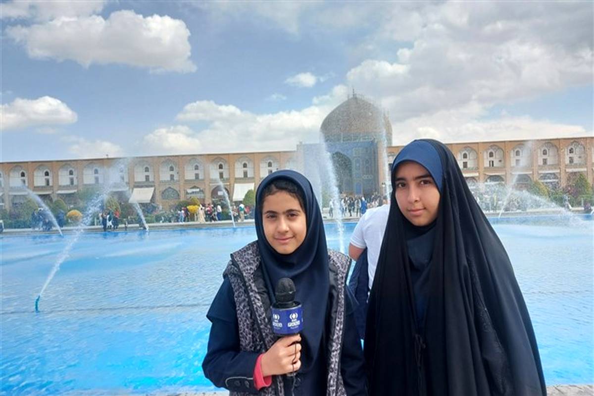 گزارشی از سفر میهمانان و مسافران  نوروزی به میدان امام اصفهان / فیلم