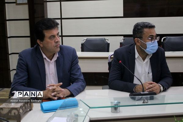جلسه شورای برنامه‌ریزی و نظارت سازمان ملی تعلیم و تربیت کودک آموزش و پرورش استان بوشهر