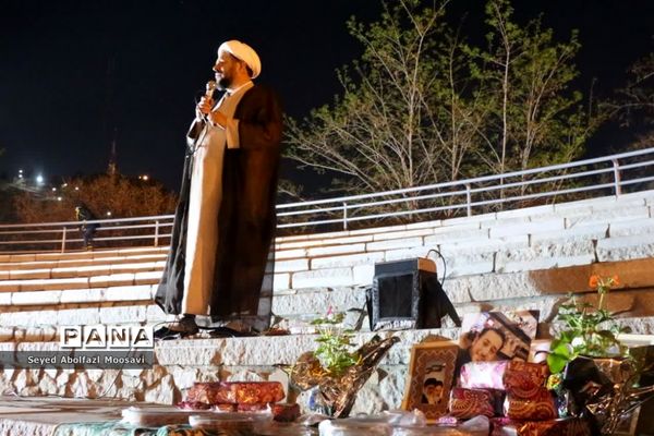 مراسم سالگرد شهادت شهدای رمضان حرم مطهر رضوی