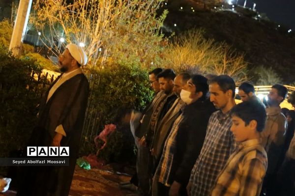 مراسم سالگرد شهادت شهدای رمضان حرم مطهر رضوی