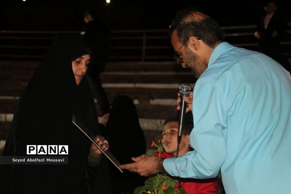 مراسم سالگرد شهادت شهدای رمضان حرم مطهر رضوی