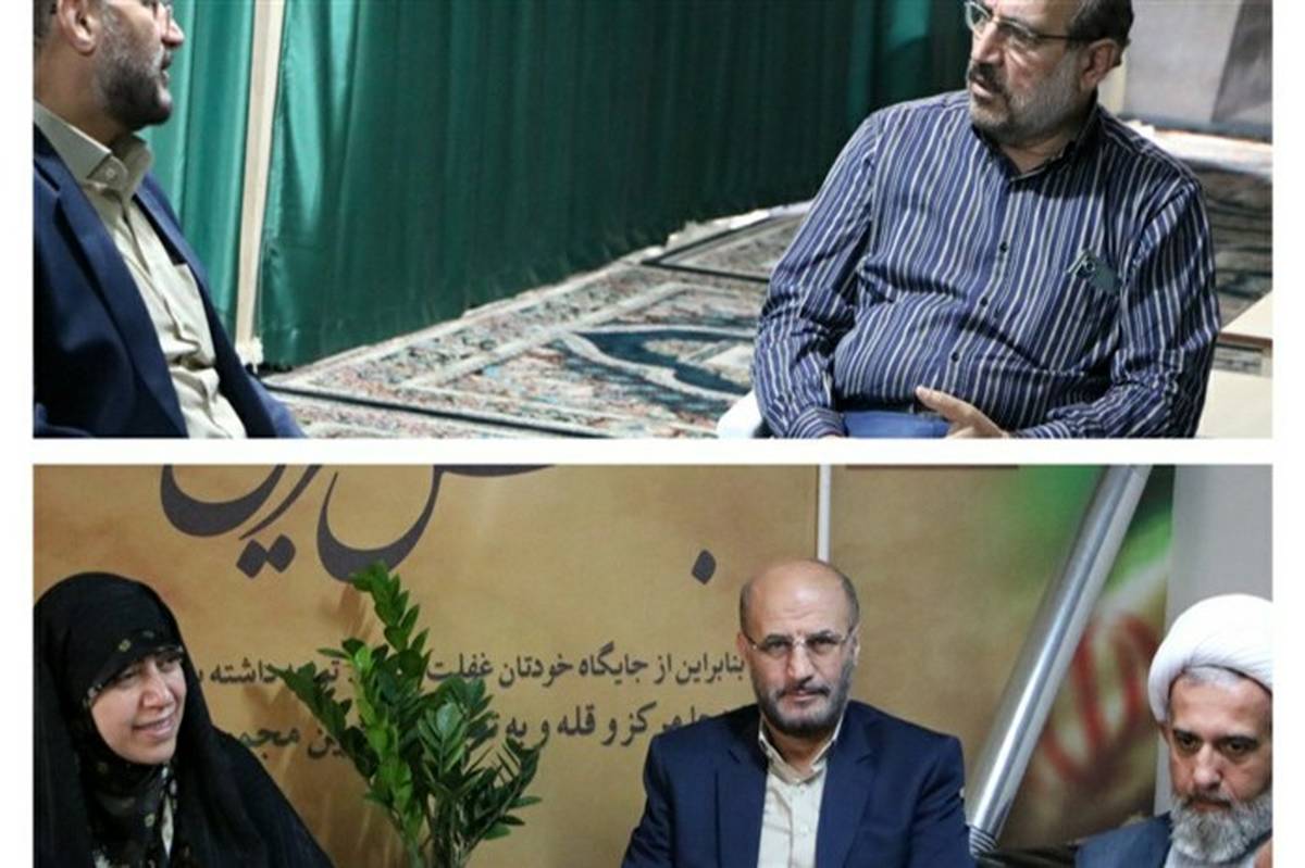 دیدار نوروزی مدیرکل آموزش و پرورش قزوین با نمایندگان مجلس شورای اسلامی