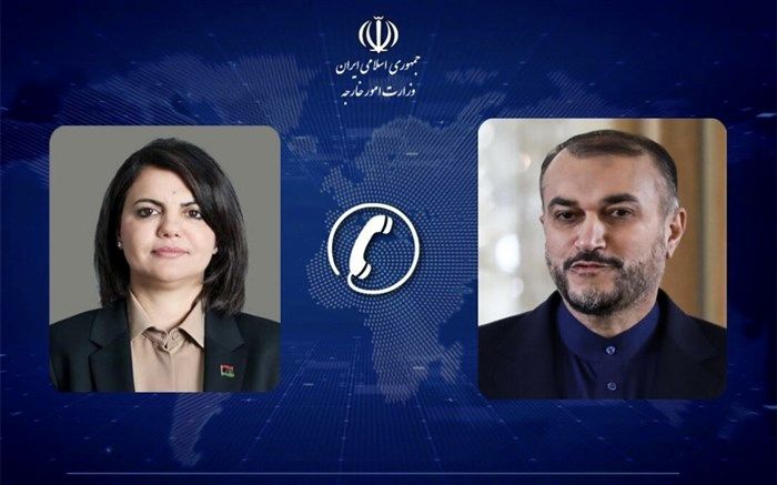 گفتگوی تلفنی وزیر امور خارجه ایران با وزیر خارجه و همکاری‌های بین‌المللی لیبی