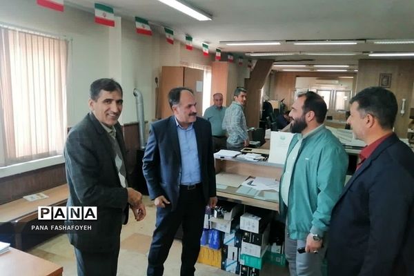 بازدید نوروزی بخشدار فشافویه از دستگاه‌های خدمت‌رسانی منطقه