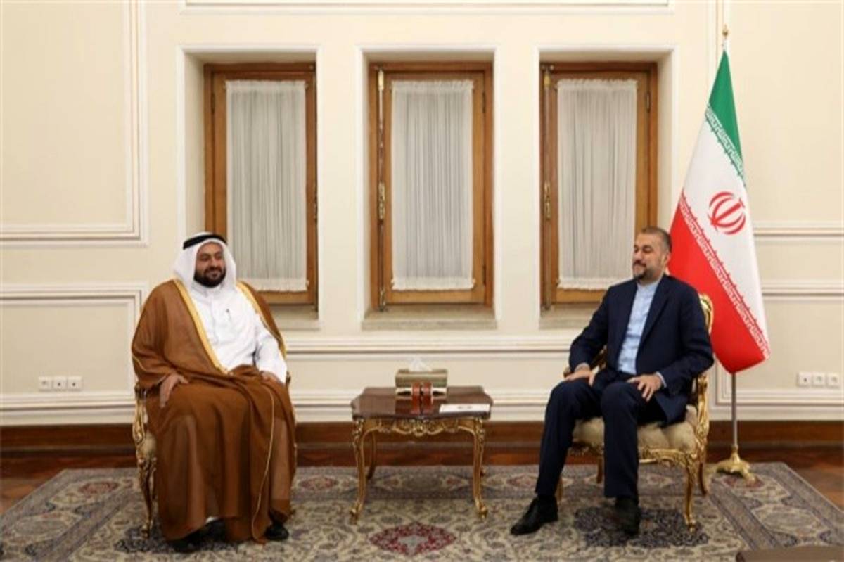 دیدار امیرعبداللهیان با وزیر مشاور در امور خارجه قطر